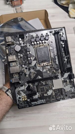 Intel core i5 13490f + B760m + 16GB + 500GB +кулер