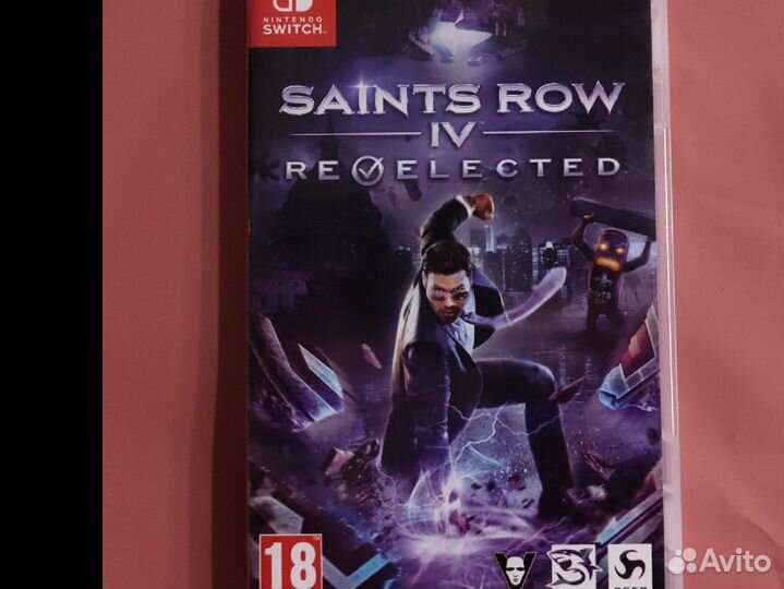 Игра saints row-IV для Nintendo switch