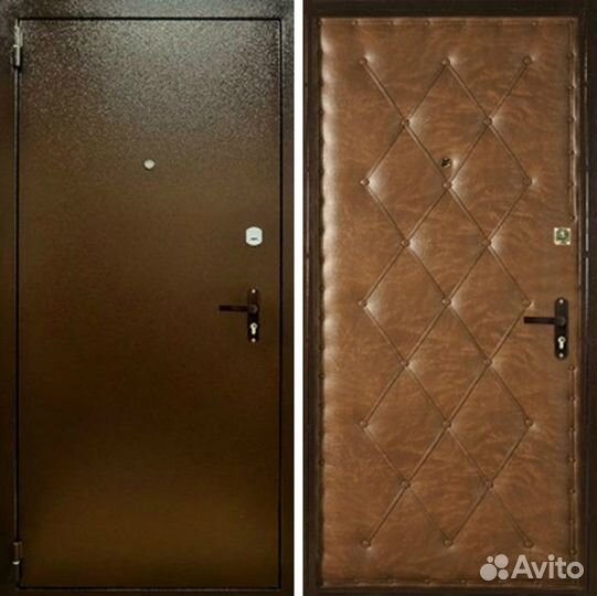 Дверь входная металлическая