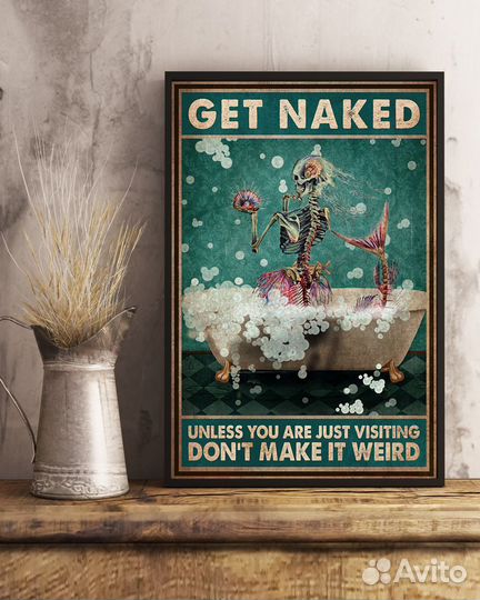 Постер #22-0582 Для ванной комнаты