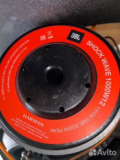 12 сабвуфер в коробе