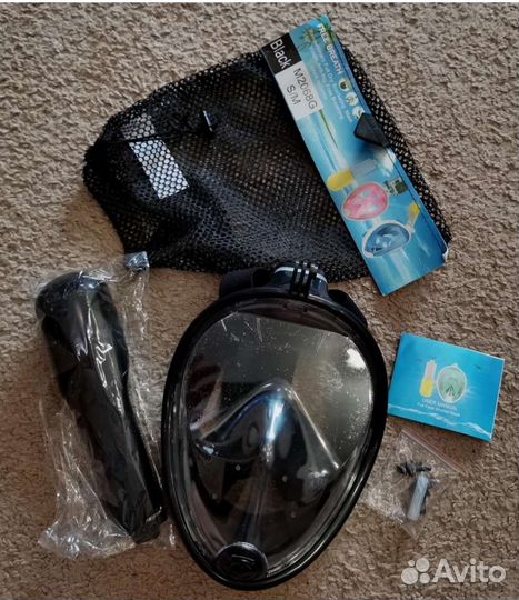 Подводная маска новая в упаковке снорклинг
