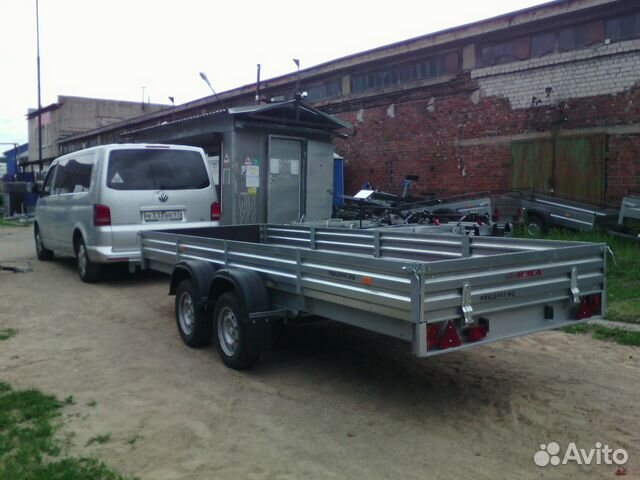 Прицеп для стройматер. и коммерческих перевоз