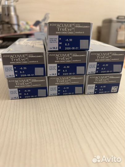 Линзы acuvue trueye 1 day