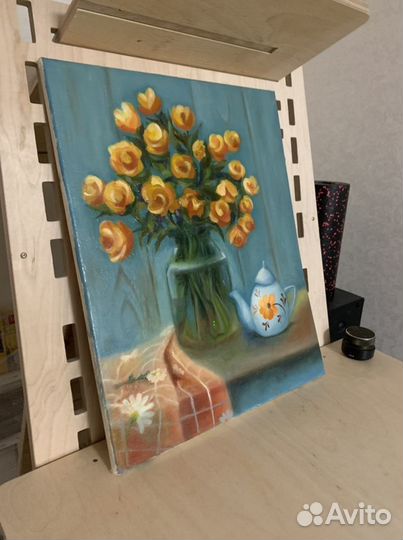 Картина маслом на холсте ручная работа
