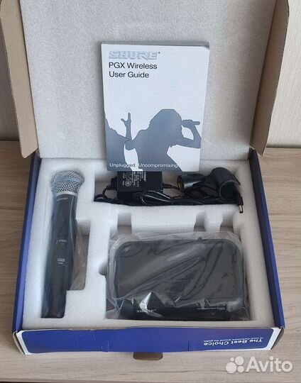 Радиомикрофон Shure PGX24 Beta58 новый в коробке