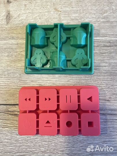 Формочки силиконовые для льда, мыла, шоколада