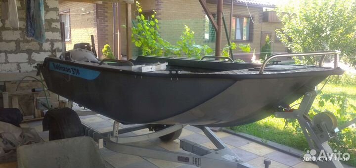 Моторная лодка из пнд