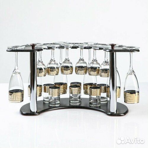 Стойка для бокалов мини-бар