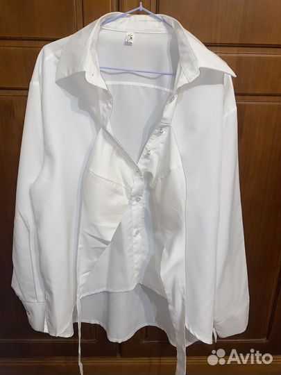 Блузка на завязках