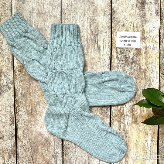 Шерстяные носки женские