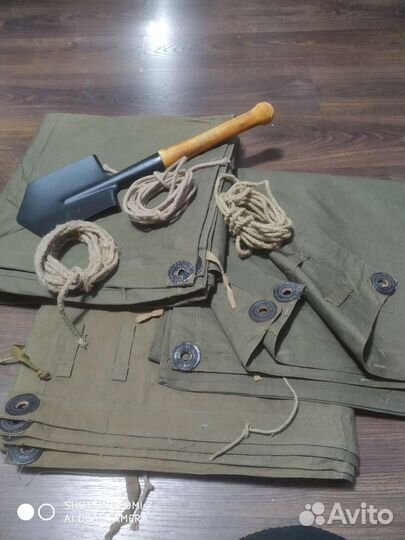 Плащ палатка армейская качество СССР