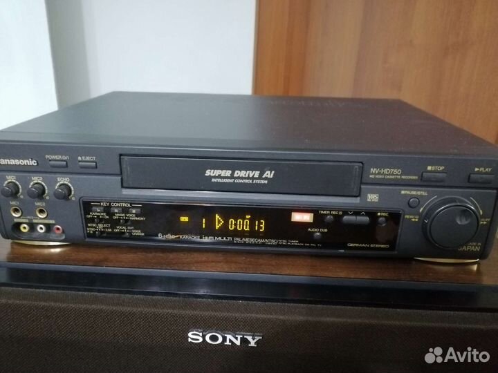 Видеомагнитофон panasonic nv hd750