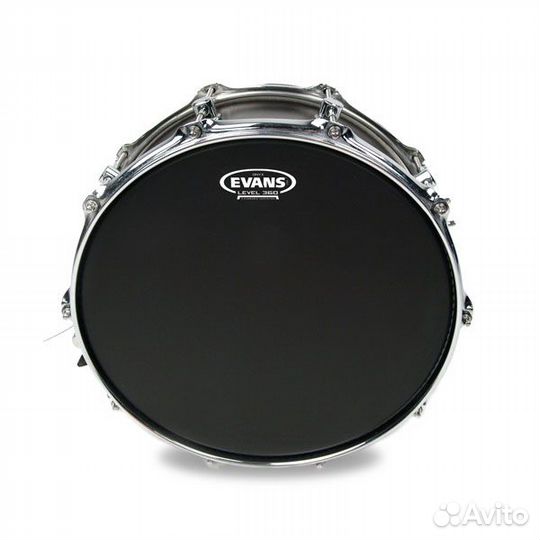 Пластик для барабана Evans onyx, 12