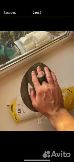 Лопатки для плавания finis