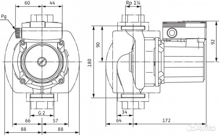 Насос Wilo TOP-S 30/7 EM (2048322)