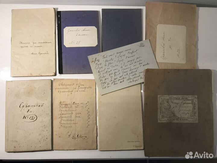 Дневники тетради школьницы 1916 антиквариат