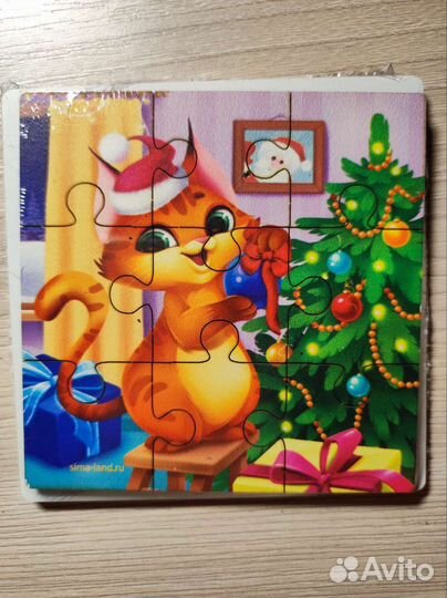 Деревянные пазлы для малышей