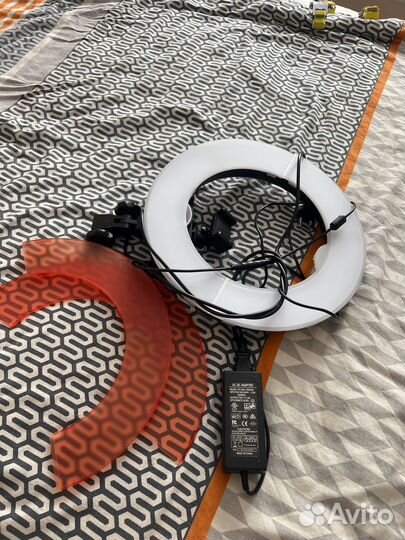 Кольцевая лампа 36 см