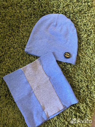 Детская шапка и снуд