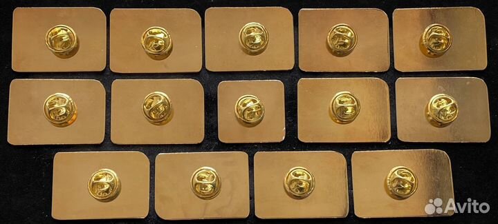 Набор значков 14шт Чемпионат Европы Euro-2020