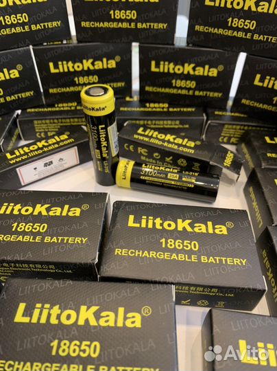 18650 высокотоковые LiitoKala 31 s 3100 mAh
