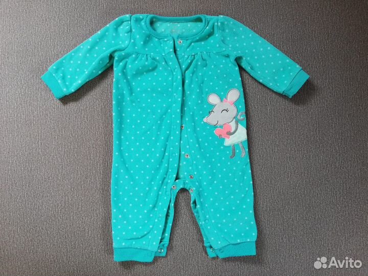 Флисовый комбенизон Carter's 6m