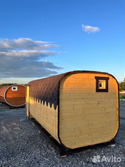 Баня-бочка с доставкой