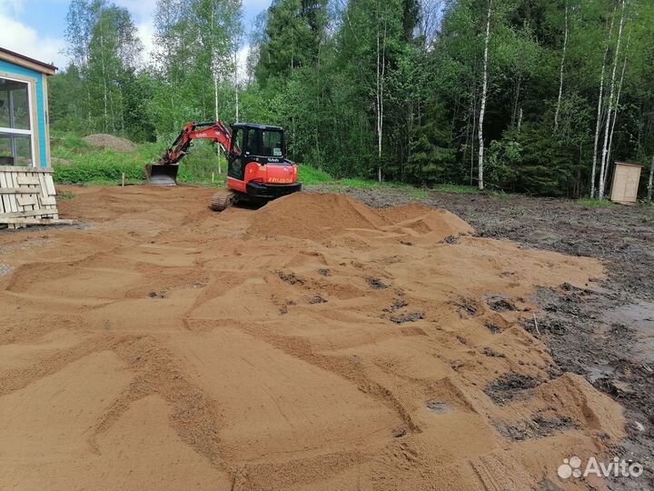 Расчистка, раскорчевка, отсыпка, дренаж, вывоз