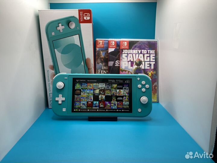 Nintendo switch lite 32/128 Прошитая(чип)