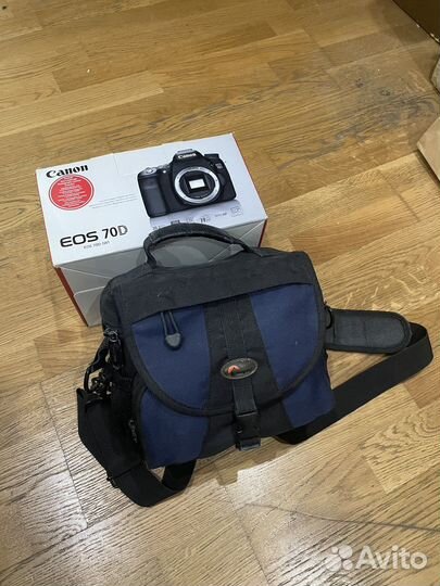 Зеркальный фотоаппарат Canon 70D