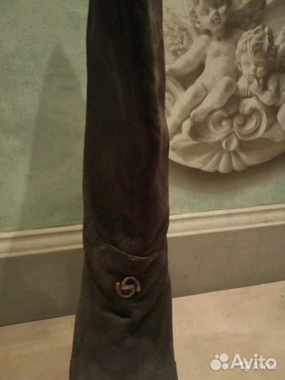 Модные Сапоги-трубы Byblos италия Оригинал бренд