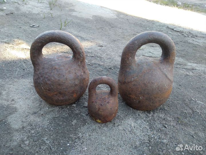 Гиря 16кг, 20кг, 32кг