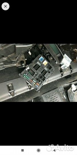 Панель предохранителей пежо 308sw 2008г 1.6