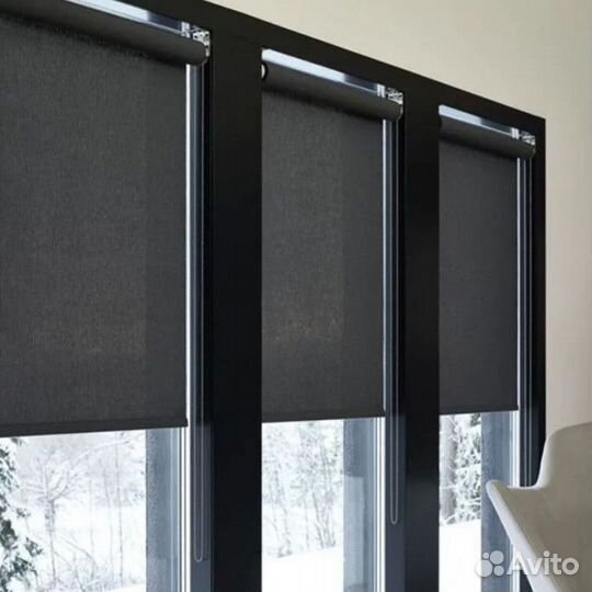 Рулонные шторы блэкаут на окно