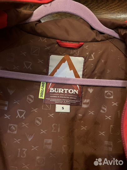 Сноубордическая куртка Burton Hilltop Jacket Red