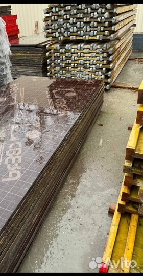 Аренда опалубки (щиты, ригели, стойки, фанера)