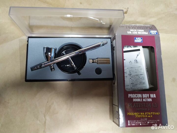 Аэрограф procon BOY PS-289 0.3MM platinum