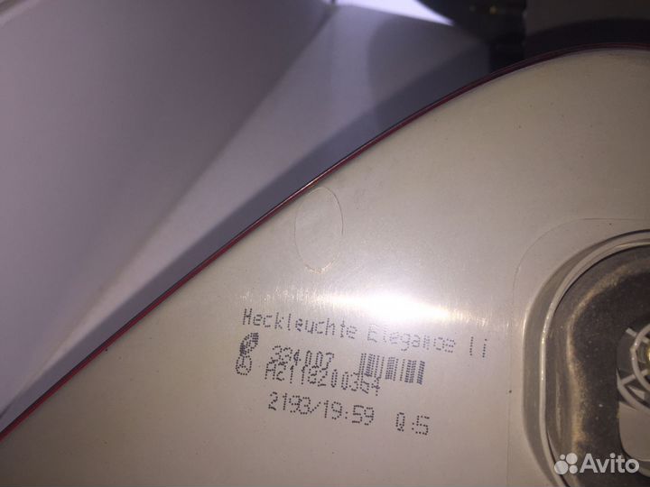 Фонари задние левый и правый Mercedes-Benz E W211