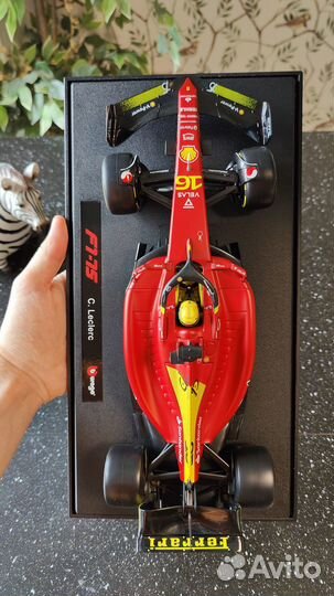 Модель 1:18 Ferrari F1-75 Leclerc 2022 Monza GP
