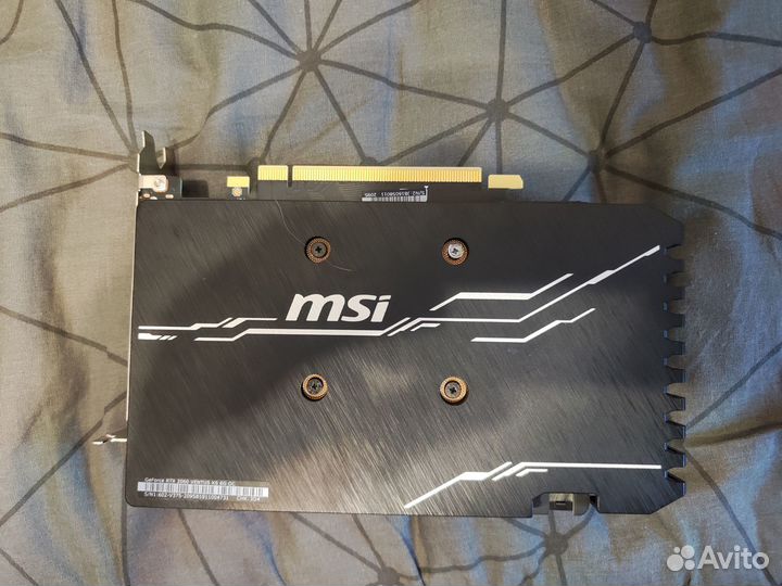 Видеокарта MSI RTX 2060 Ventus XS 6 Gb OC