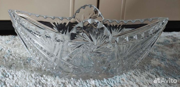 Хрустальный салатник