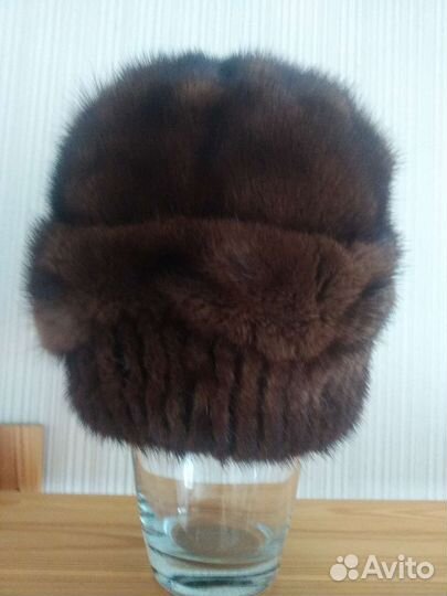 Шапка норковая женская