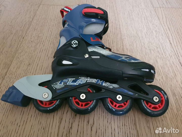 Роликовые коньки Larsen раздвижные, р. 30-33