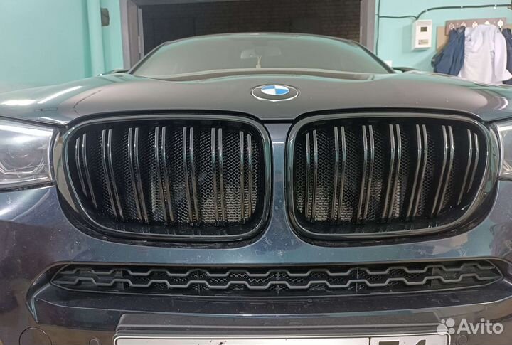 Установка. Сетка в бампер, защита радиатора