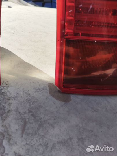 Задние фонари в крылья