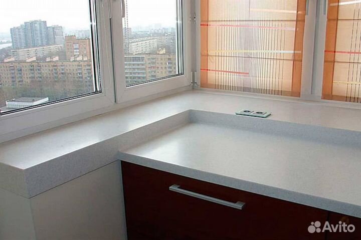 Столешница из кварцевого агломерата на заказ