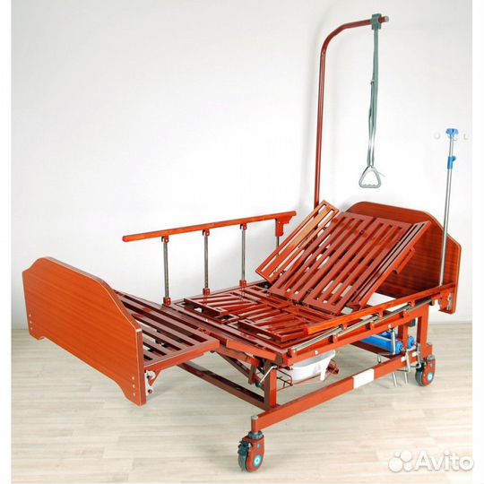 Кровать с боковым переворачиванием с туалетом