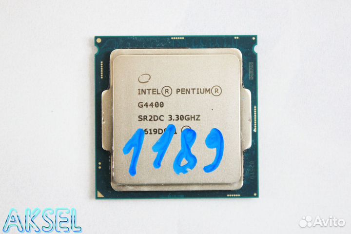Процессор 1151 Intel Pentium G4400 для компьютера