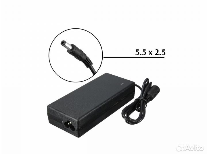 Зарядка ноутбука Lenovo 20V 4.5A 90W (5.5x2.5) AC